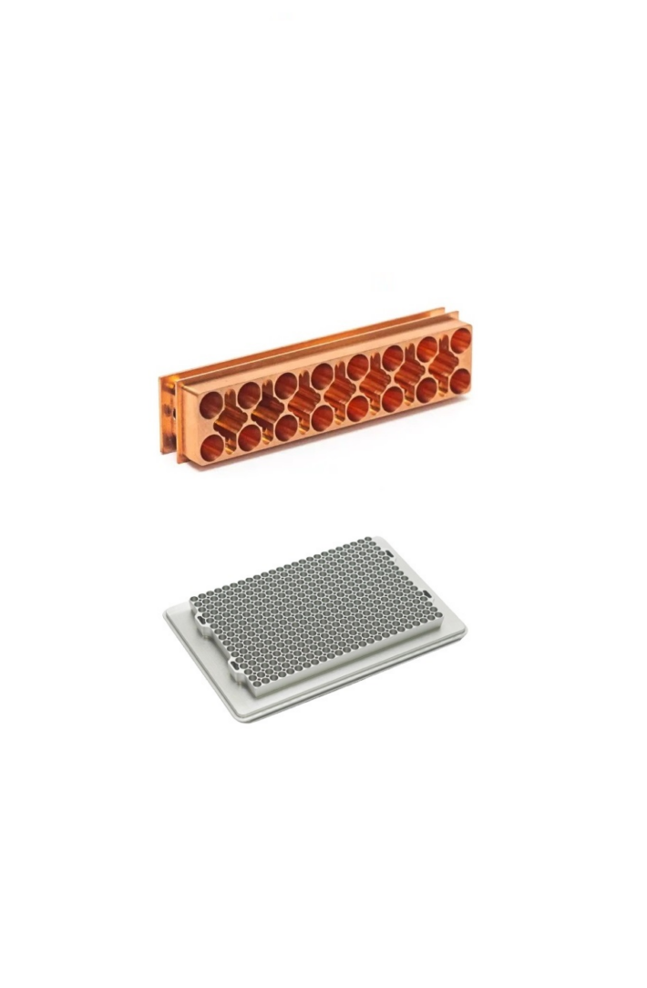 EDM Copper and Aluminium Thermal Sample Block for Life Sciences