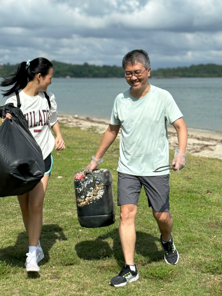 Team Metal Community Work Beach Clean Up 2024 Singapore Employees